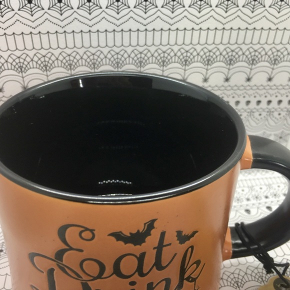 Halloween Eat Drink and be Scary Mug Burnt Orange - Picture 4 of 6